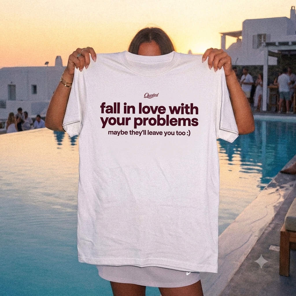 FALL IN LOVE WITH YOUR PROBLEMS