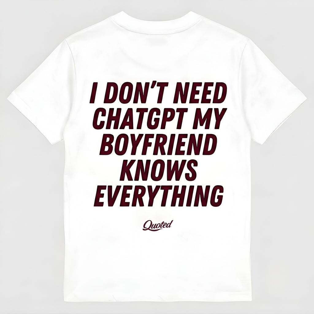 MY BOYFRIEND KNOWS EVERYTHING